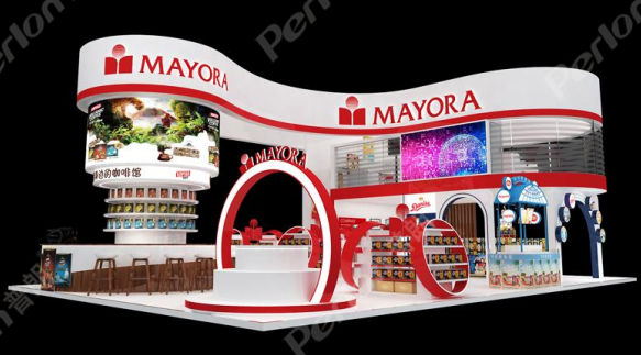 MAYORA進(jìn)博會展臺設(shè)計(jì)搭建